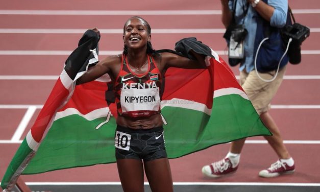 Faith Kipyegon Get’s Kenya’s First Gold Medal at Oregon