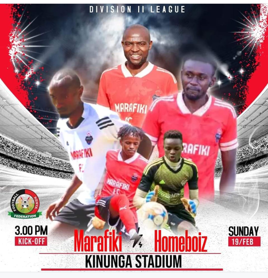 Unbeatable Marafiki Fc Set To Face Out With Homeboiz Fc This Coming Sunday