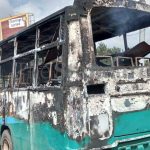 Bus Burnt on Ngong Road During Maandamano Tuesday Protests