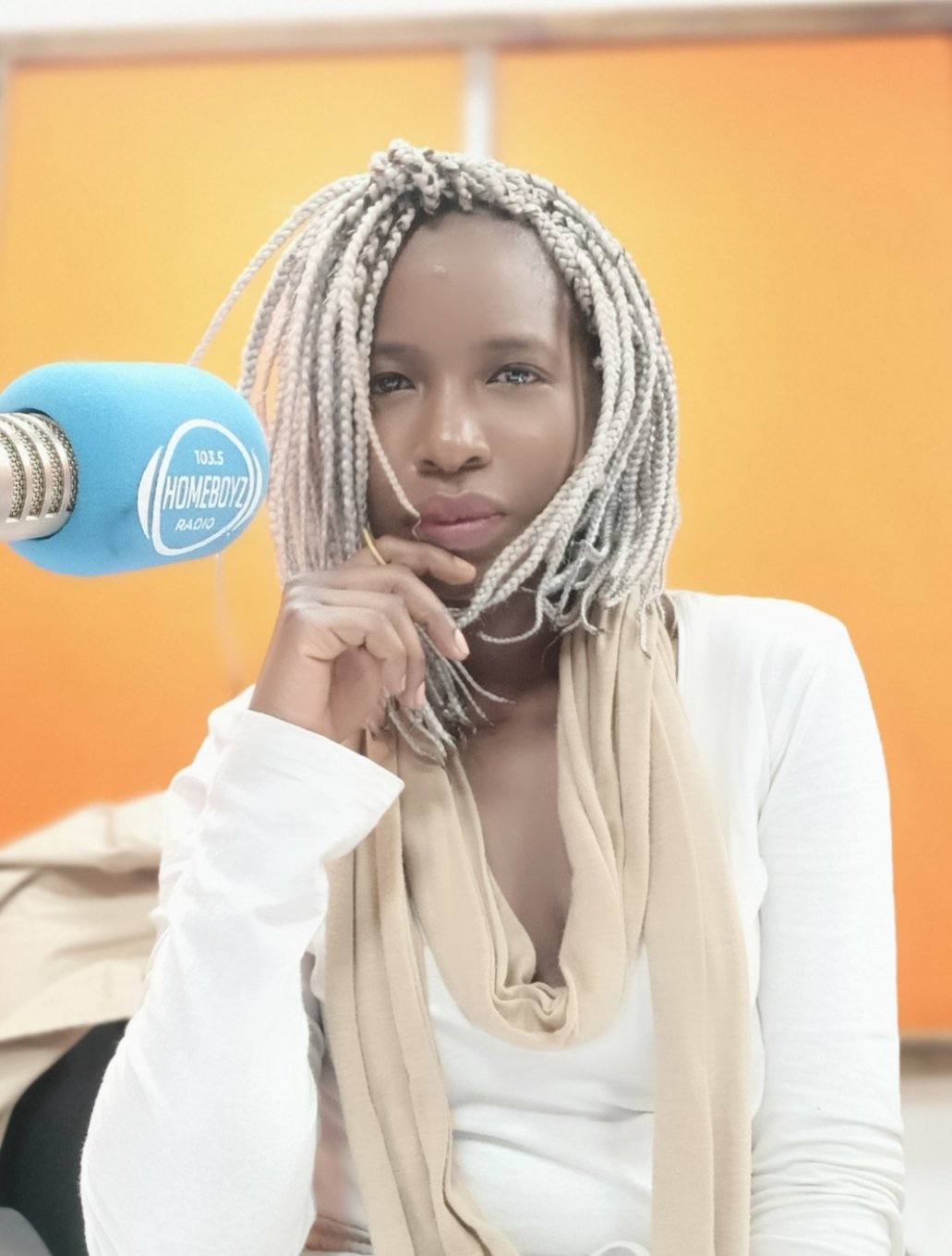 Former Homeboyz Radio Presenter Corine Onyango Loses Phone to Rapper